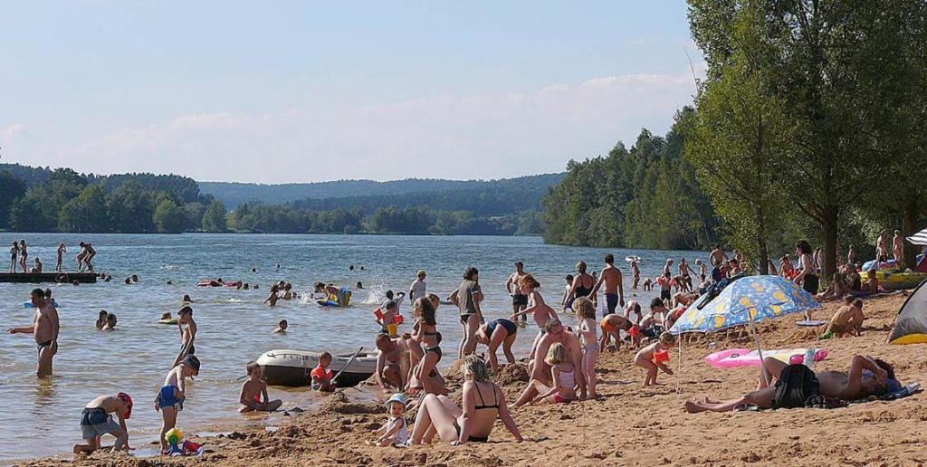 Ferienwohnung Bickel - Am Grossen Brombachsee Spalt Eksteriør billede